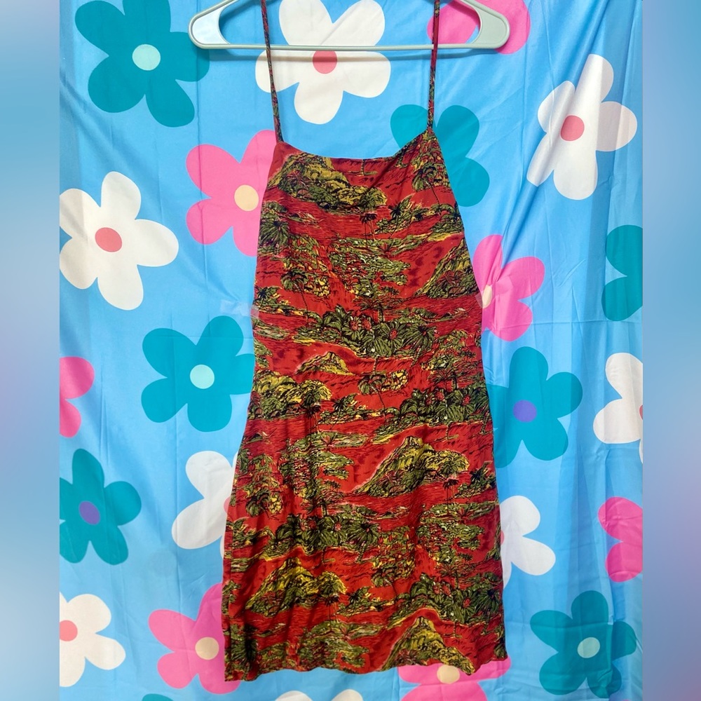 RVCA Open-Back Dress NWT